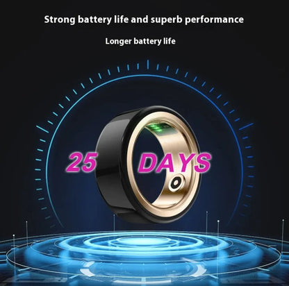 Ceramic Wellness Tracker Ring